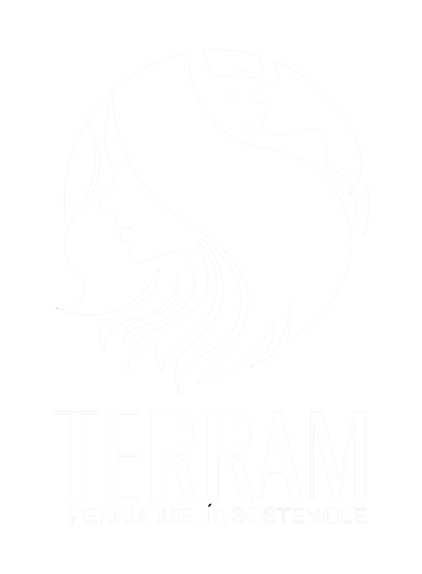 Logo footer peluquería Terram